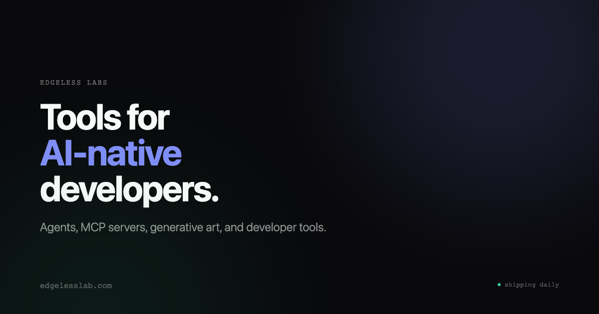 Edgeless Lab